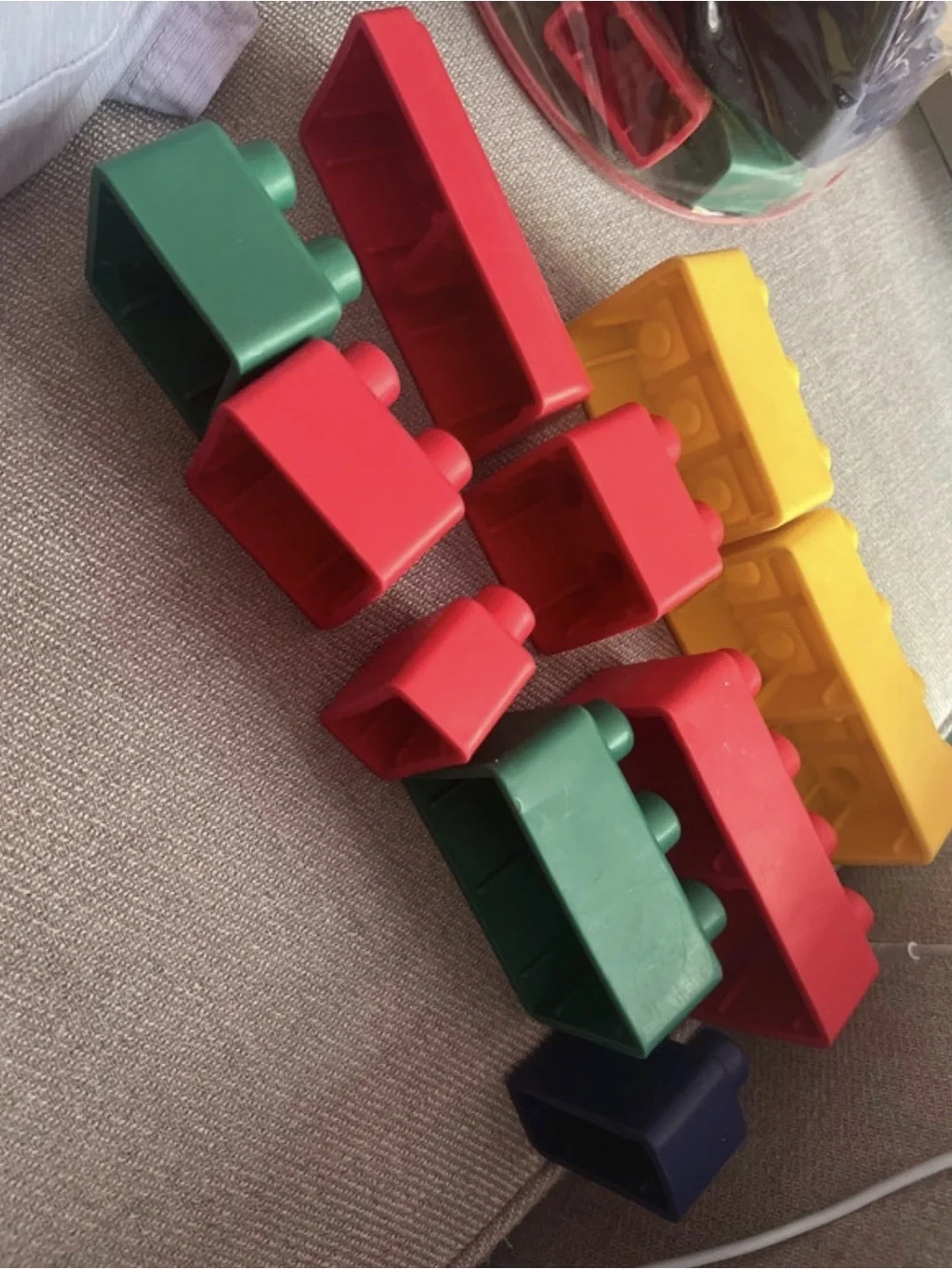 XL EduShape 25 Piece Silicone Block Set - Very Good Condition - make an offer!
